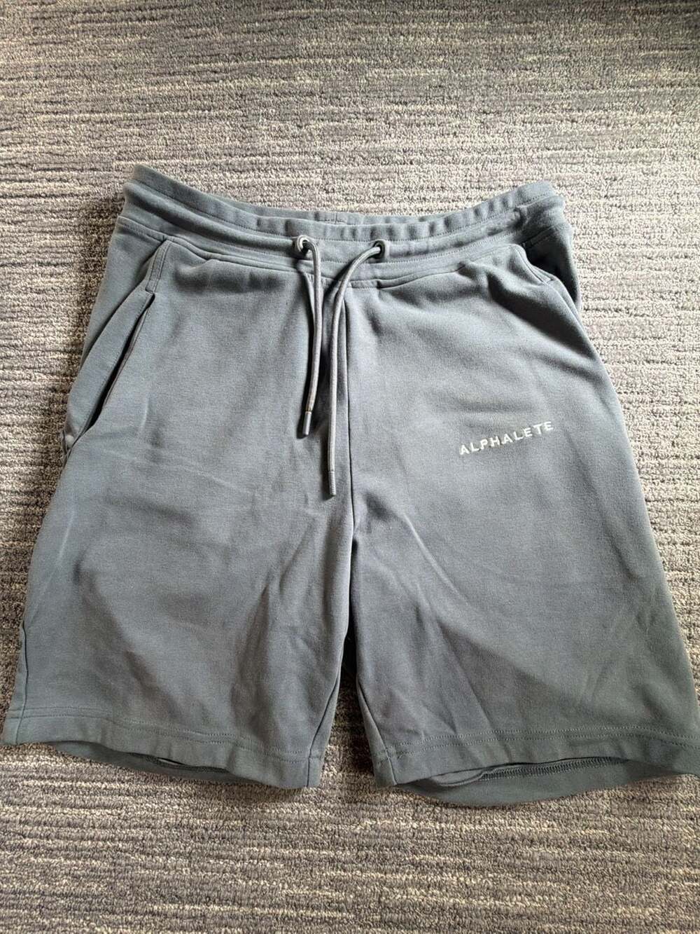 Alphalete Men's Size M Gray Athletic Sweat Shorts